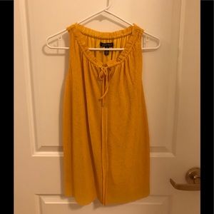 Ellen Tracy mustard tank